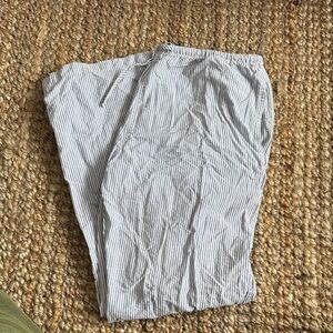 Brandy Melville Striped Linen Pants